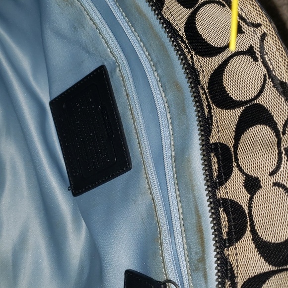 Coach monogram shoulder bag and wallet set - Picture 7 of 14